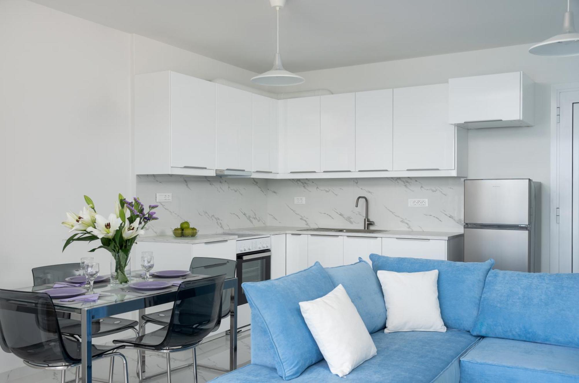 圣尼古拉奥斯Sea View Bliss 2Br Agios Getaway公寓 外观 照片