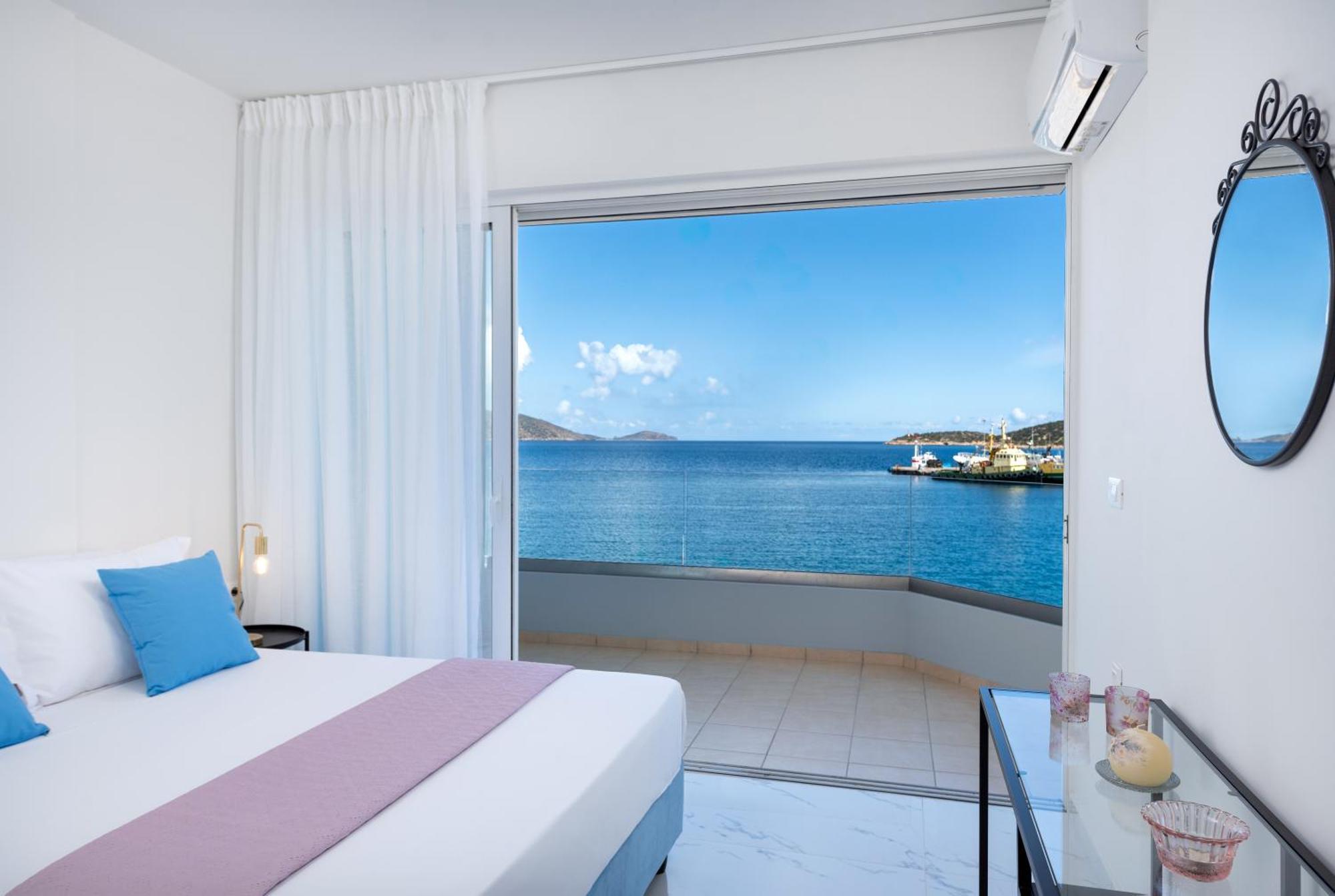 圣尼古拉奥斯Sea View Bliss 2Br Agios Getaway公寓 外观 照片