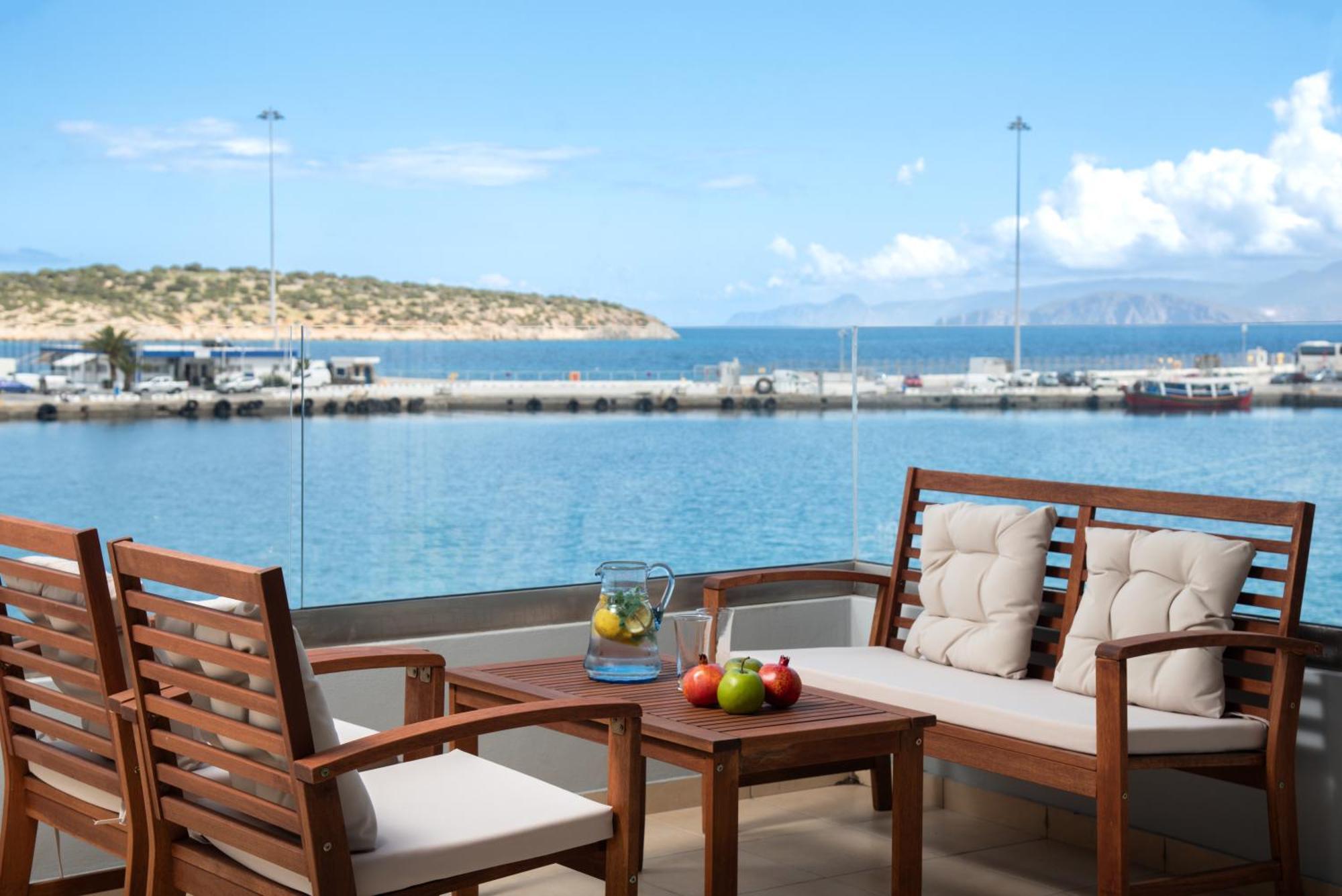 圣尼古拉奥斯Sea View Bliss 2Br Agios Getaway公寓 外观 照片